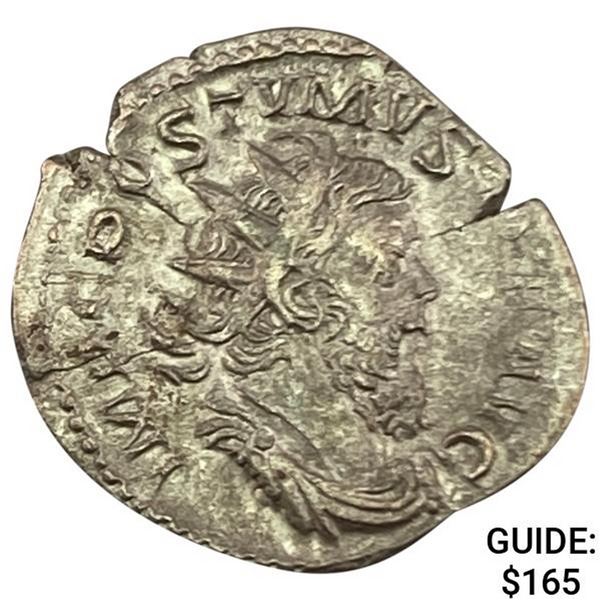 260-269 AD Romano-Gallic BI Double Denarius UNCIRCULATED