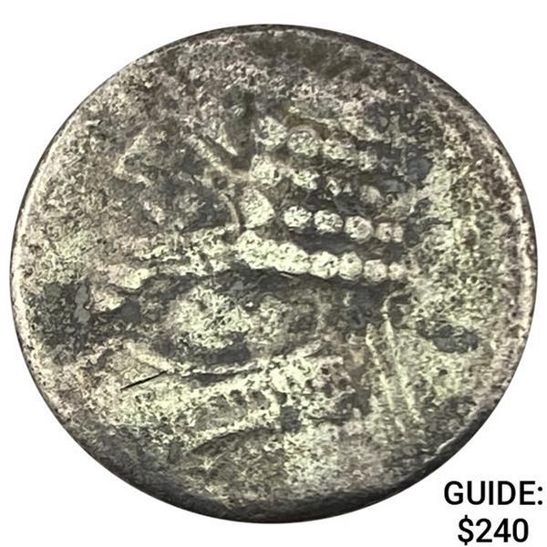 247 BC-224 AD Parthian Silver Tetradrachm NEARLY UNCIRCULATED