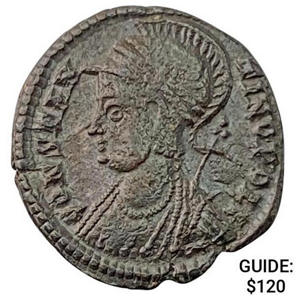 Roman Constantinian 330-340 AD BI Nummus UNCIRCULATED