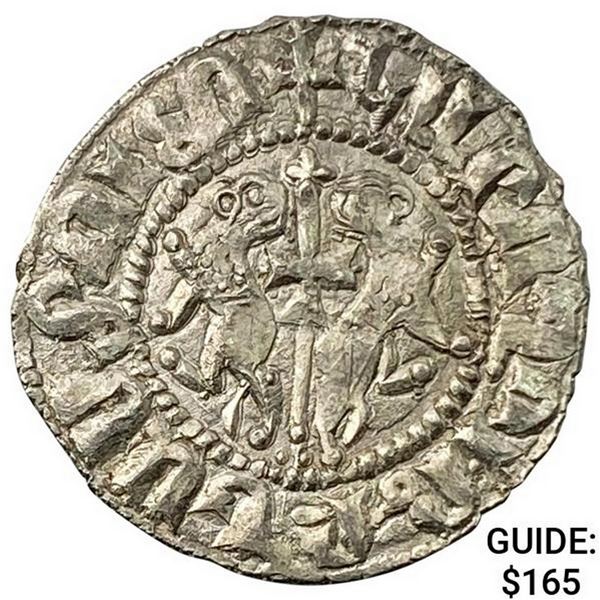 1198-1219 AD Crusades Armenia Silver Tram UNCIRCULATED