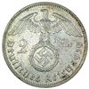 Image 2 : 1939-A Germany Silver 2 Reichsmark CLOSELY UNCIRCULATED