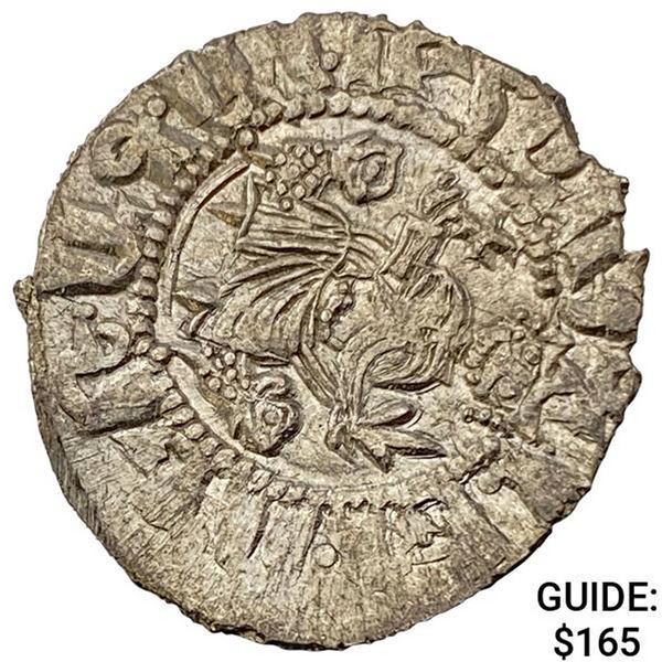 1198-1219 Armenia Crusades Silver Tram Levon I UNCIRCULATED