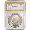 Image 1 : 1879-O Morgan Silver Dollar PGA MS64