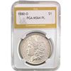 Image 1 : 1880-O Morgan Silver Dollar PGA MS64 PL