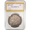 Image 1 : 1878 8TF Morgan Silver Dollar PGA MS65 PL