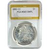 Image 1 : 1882-CC Morgan Silver Dollar PGA MS65 DMPL
