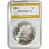 Image 1 : 1880-S Morgan Silver Dollar PGA MS66+ PL