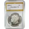 Image 1 : 1878-S Morgan Silver Dollar PGA MS64+ PL