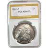 Image 1 : 1881-O Morgan Silver Dollar PGA MS66 PL