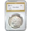 Image 1 : 1881-S Morgan Silver Dollar PGA MS64
