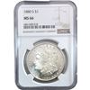Image 1 : 1880-S Morgan Silver Dollar NGC MS66
