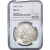 Image 1 : 1885-O Morgan Silver Dollar NGC MS65