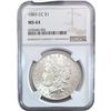 Image 1 : 1883-CC Morgan Silver Dollar NGC MS64