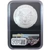 Image 2 : 2018-W Silver Eagle NGC MS70 Mercanti Signed