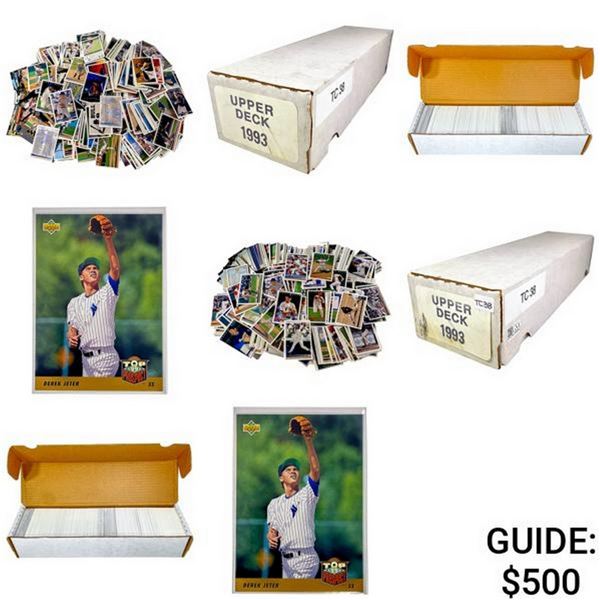 1993 Upper Deck [1680 Cards w/ mint Derek Jeter]