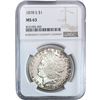Image 4 : 1878-1879 GEM BU Morgan Silver Dollar [2 Coins] NGC MS63