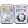 Image 1 : 2021-2023 GEM BU Morgan Silver Dollar [2 Coins] NGC MS/PF69/70