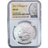 Image 2 : 2021-2023 GEM BU Morgan Silver Dollar [2 Coins] NGC MS/PF69/70