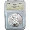 Image 8 : 2013-2014 GEM BU Silver Eagle [4 Coins] OBCS MS70