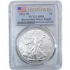 Image 2 : 2017-2022-W GEM BU Silver Eagle [3 Coins] PCGS SP69