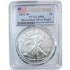 Image 6 : 2017-2022-W GEM BU Silver Eagle [3 Coins] PCGS SP69