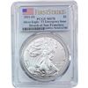 Image 6 : 2017-2021 GEM BU Silver Eagle [4 Coins] PCGS MS70