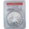Image 6 : 2020-2021 GEM BU Silver Eagle [5 Coins] PCGS MS70