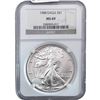 Image 10 : 1988-2017 GEM BU Silver Eagle [5 Coins] NGC MS69