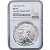 Image 6 : 1986-2014 GEM BU Silver Eagle [5 Coins] NGC MS69