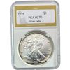 Image 2 : 1986,1994 GEM BU Silver Eagle [2 Coins] PGA MS70