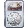 Image 2 : 1992-2021 GEM BU Silver Eagle [5 Coins] NGC MS69