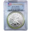 Image 10 : 2011-2020 GEM BU Silver Eagle [5 Coins] PCGS MS69/70