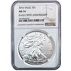 Image 4 : 2016 GEM Bu Silver Eagle [4 Coins] NGC MS70