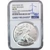 Image 6 : 2016 GEM Bu Silver Eagle [4 Coins] NGC MS70