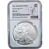 Image 2 : 2015-2023 GEM Bu Silver Eagle [4 Coins] NGC MS70