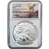 Image 2 : 2016-2021 GEM BU Silver Eagle [3 Coins] NGC MS69/70