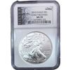 Image 8 : 2010-2021 GEM BU Silver Eagle [4 Coins] NGC MS70