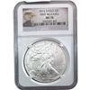 Image 8 : 2012-2021 GEM BU Silver Eagle [4 Coins] NGC MS70