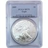Image 2 : 2009-2024 GEM BU Silver Eagle [4 Coins] NGC/PCGS MS70