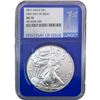 Image 4 : 2009-2024 GEM BU Silver Eagle [4 Coins] NGC/PCGS MS70