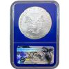 Image 5 : 2009-2024 GEM BU Silver Eagle [4 Coins] NGC/PCGS MS70