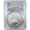 Image 4 : 1999-2022 GEM BU Silver Eagle/1 Onza [5 Coins] NGC/PCGS/ANACS/PCI MS69/70