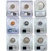 Image 2 : 1896-1981 HIGH GRADE US Coin W/Silver [9 Coins] PCGS PF69 DCAM