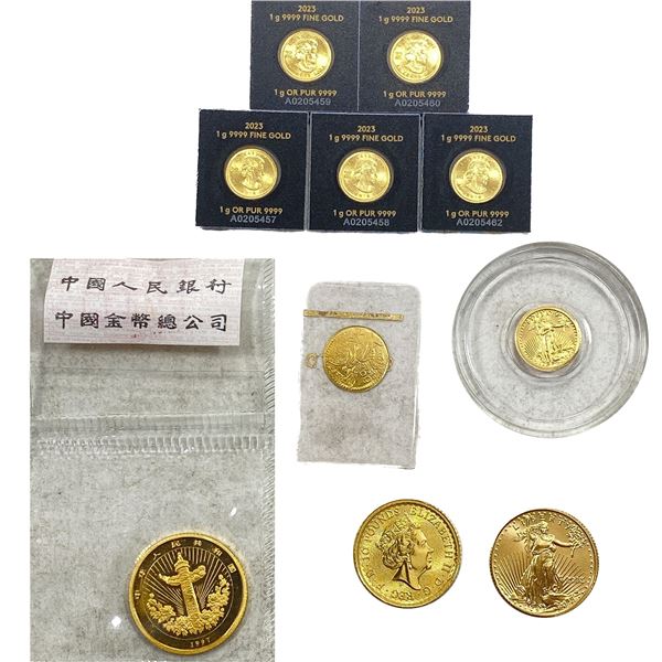 1997-2023 US and Foreign Gold Coinage[10 Coins]