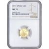 Image 1 : 2015 US 1/10oz Gold Eagle NGC MS70