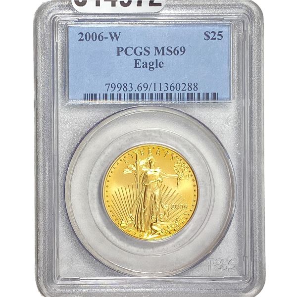 2006-W US 1/2oz Gold Eagle PCGS MS69