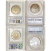 Image 2 : 1821-1992 HIGH GRADE US Coin Lot [4 Coins] USCG XF-MS45-70