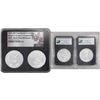 Image 1 : 2021-2023 US Silver Eagle and British Silver Britania Coin Lot [4 Coins]