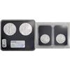 Image 2 : 2021-2023 US Silver Eagle and British Silver Britania Coin Lot [4 Coins]