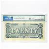 Image 2 : 1864 $20 Confederate States of America PMG 35 EPQ